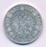 Ausztria 1900. 5K Ag "Ferenc József" T:VF,F Austria 1900. 5 Corona Ag "Franz Joseph&q...