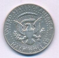 Amerikai Egyesült Államok 1968D 1/2$ Ag "Kennedy" T:AU USA 1968D 1/2 Dollar Ag "Kenne...