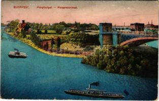 Budapest XIII. Margitsziget, Margit híd (kis szakadás / small tear)