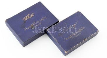 Piatnik Nándor és Fiai Budapest 2 doboz kártya