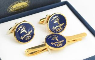 Sidney olimpia mandzsetta pár és nyakkendőtartó szett