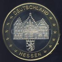 Németország DN "A Szövetségi Köztársaság államai - Hessen" bicolor emlékérem T:BU Csak 5000db!