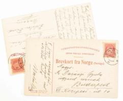 1907 Darányi Gyula ügyvédnek (1862-1931), Darányi Kálmán későbbi miniszterelnök rokonának által küld...