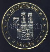 Németország DN "A Szövetségi Köztársaság államai - Bajorország" bicolor emlékérem T:BU Csak 5000db!