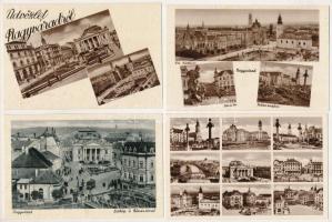 Nagyvárad, Oradea; - 10 db RÉGI város képeslap / 10 pre-1945 town-view postcards