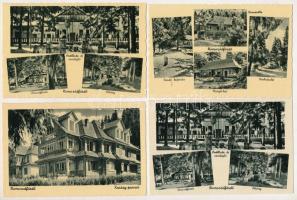 Homoródfürdő, Homoród-fürdő, Baile Homorod; - 10 db RÉGI város képeslap / 10 pre-1945 town-view postcards