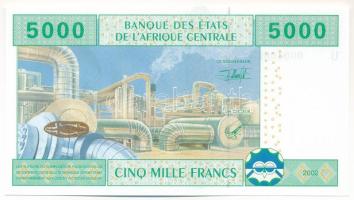 Közép-Afrikai Államok / Kamerun 2002. 5000Fr "U" T:UNC
Central African States / Cameroon ...