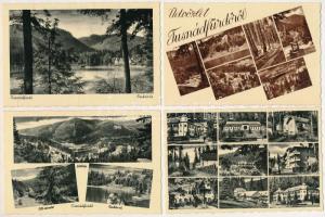 Tusnádfürdő, Baile Tusnad; - 10 db RÉGI város képeslap / 10 pre-1945 town-view postcards