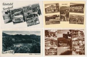 Szovátafürdő, Baile Sovata; Medve tó / Lacul Ursu - 11 db RÉGI város képeslap / 11 pre-1945 town-view postcards