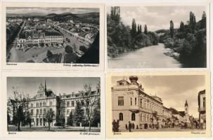 Beszterce, Bistritz, Bistrita; - 10 db RÉGI város képeslap / 10 pre-1945 town-view postcards