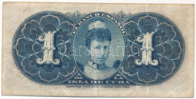Kuba / Spanyol adminisztráció 1896. 1P T:F 
Cuba / Spanish administration 1896. 1 Peso C:F
Krause ...