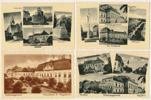 Balassagyarmat - 10 db RÉGI város képeslap / 10 pre-1945 town-view postcards