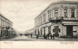 Sátoraljaújhely Rákóczi utca Róth Vilmos és Nagy Ferenc boltjával