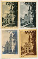 Gyöngyös - 7 db RÉGI város képeslap / 7 pre-1945 town-view postcards