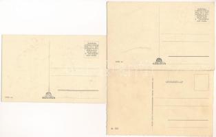 Gyöngyös - 7 db RÉGI város képeslap / 7 pre-1945 town-view postcards