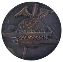 1972. &quot;Hungaropack / Csomagolási Verseny 1972&quot; kétoldalas bronz emlékérem (98mm) T:XF