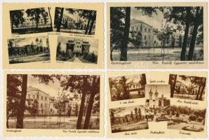 Harkányfürdő - 7 db RÉGI város képeslap / 7 pre-1945 town-view postcards