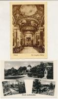 Sárvár - 9 db RÉGI város képeslap / 9 pre-1945 town-view postcards
