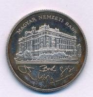 1992. 200Ft Ag "MNB" T:AU (PP) patina Adamo F13