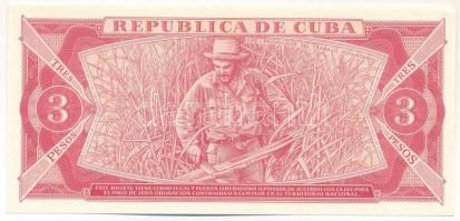 Kuba 1988. 3P T:AU
Cuba 1988. 3 Pesos C:AU
Krause P#107b