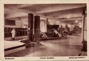 Budapest VII. Corvin áruház Szőnyeg osztály