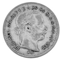 1870KB 10kr Ag "Váltó Pénz" T:XF,VF Adamo M10.1