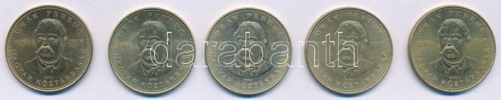 2003. 20Ft "Deák" (5x) T:AU,XF Adamo FOEM2