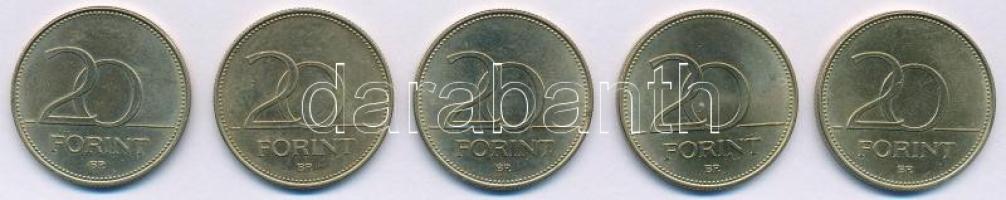 2003. 20Ft "Deák" (5x) T:AU,XF 
Adamo FOEM2