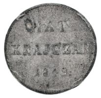 1849NB 6kr Ag T:F patina Adamo B3