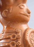 Sárgamázas feliratos miskakancsó, jelzés nélkül, kis kopással, m: 29 cm