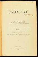 Dr. Róna Zsigmond: Éghajlat. I-II. (egy kötetben). Budapest, 1907-1909, K. M. Természettudományi Társulat. Aranyozott gerincű félvászon kötésben, kissé kopott borítóval, első kötet címlapján Dr. Vertse Albert névbejegyzésével