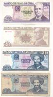 Kuba 2000-2015. 20P (2xklf) + 2015. 10P + 2016. 50P T:VF-VG Cuba 2000-2015. 20 Pesos (2xdiff) + 2015. 10 Pesos + 2016. 50 Pesos C:VF-VG