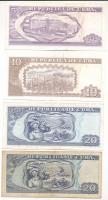 Kuba 2000-2015. 20P (2xklf) + 2015. 10P + 2016. 50P T:VF-VG
Cuba 2000-2015. 20 Pesos (2xdiff) + 201...