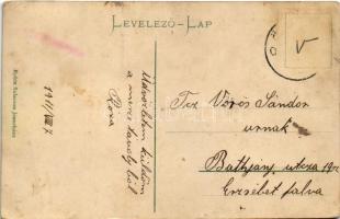 1911 Jánosháza a jövőben. Rubin Salamon montázs (fl)