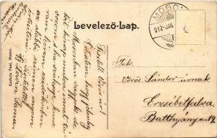 1912 Moson (Mosonmagyaróvár), Felső fő utca, Ostermayer Károly Kisdedóvó Alapítványa. Szobola Fanni ...