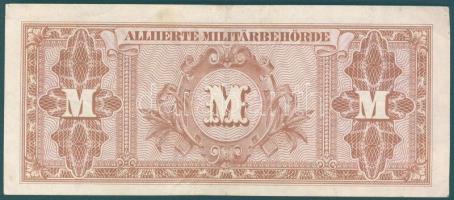 Német 3. Birodalom / szövetséges megszállás alatt 1944. 100M USA-nyomat kilencjegyű sorszámmal T:II