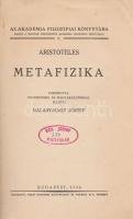 Aristoteles:

Metafizika. Fordította, bevezetéssel és magyarázatokkal ellátta: Halasy-Nagy József....