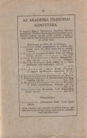 Aristoteles:

Metafizika. Fordította, bevezetéssel és magyarázatokkal ellátta: Halasy-Nagy József....