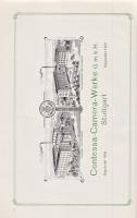 A stuttgarti Contessa Camera-Werke G. m. b. H. fényképezőgép-gyártó vállalkozás 1913/14. évi német n...