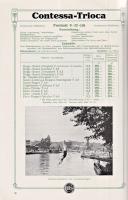 A stuttgarti Contessa Camera-Werke G. m. b. H. fényképezőgép-gyártó vállalkozás 1913/14. évi német n...