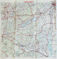 [A megnövekedett Magyarország dunántúli részének közúti térképe] (1941) Blatt 44: Budapest-Plattense...