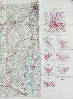 [A megnövekedett Magyarország dunántúli részének közúti térképe] (1941) Blatt 44: Budapest-Plattense...