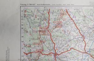 [A megnövekedett Magyarország dunántúli részének közúti térképe] (1941) Blatt 44: Budapest-Plattense...