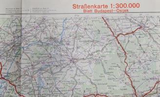 [A megnövekedett Magyarország dunántúli részének közúti térképe] (1941) Blatt 44: Budapest-Plattense...