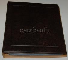 Újszerű nagyalakú gyűrűs album, 35db osztatlan albumlappal