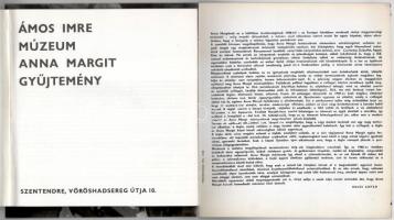 Anna Margit és Ámos Imre festőművészekkel kapcsolatos 2 db katalógus: Anna Margit 68. Ernst Múzeum. ...
