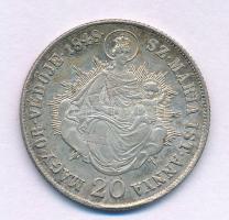 1848KB 20kr Ag "V. Ferdinánd" T:AU juszt. Hungary 1848KB 20 Kreuzer Ag "Ferdinand V&q...