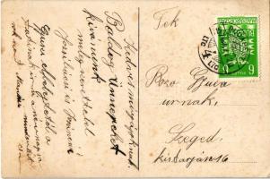 1937 Boldog ünnepeket! Bozó Gyulának címzett levél (fl)