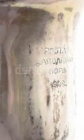 Ezüst (Ag) kupa, "Postás Labdarúgó Kupa 1942" felirattal, nettó: 374 g