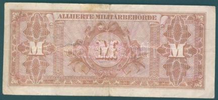 Német 3. Birodalom / szövetséges megszállás alatt 1944. 100M szovjet nyomat nyolcjegyű sorszámmal, s...